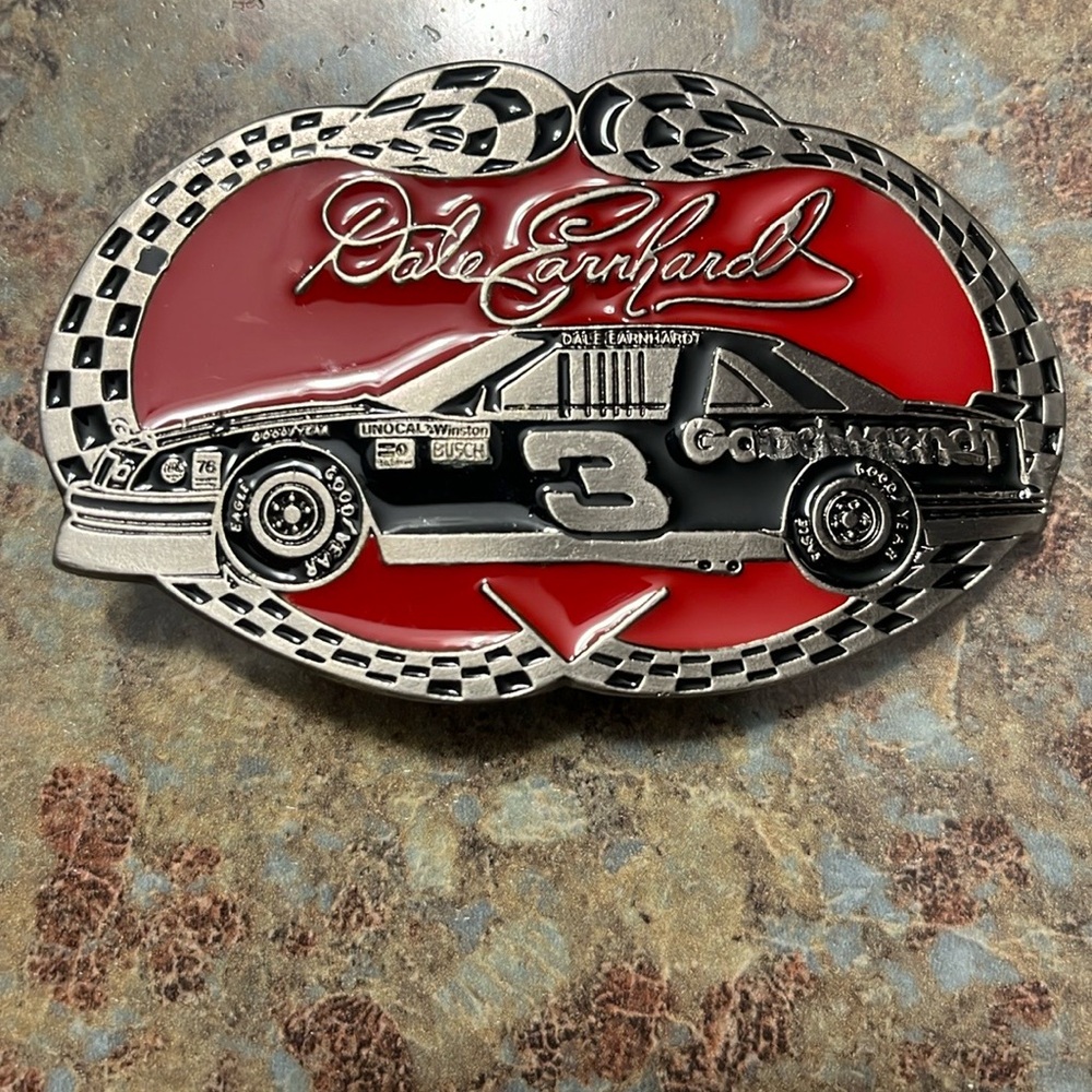 Dale Earnhardt Racing Belt Buckle